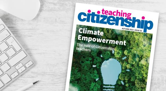 Teaching Citizenship journal (issue 58): Climate Empowerment